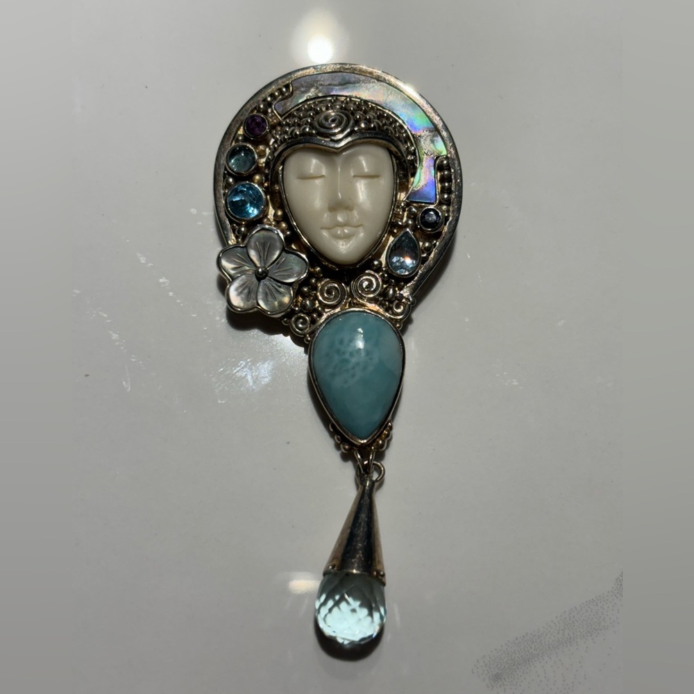 Retired Sajen goddess pendant
